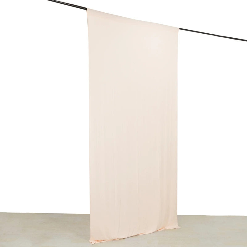 5 ft x 10 ft 4-Way Stretch Spandex Divider Backdrop Curtain
