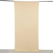 5 ft x 10 ft 4-Way Stretch Spandex Divider Backdrop Curtain