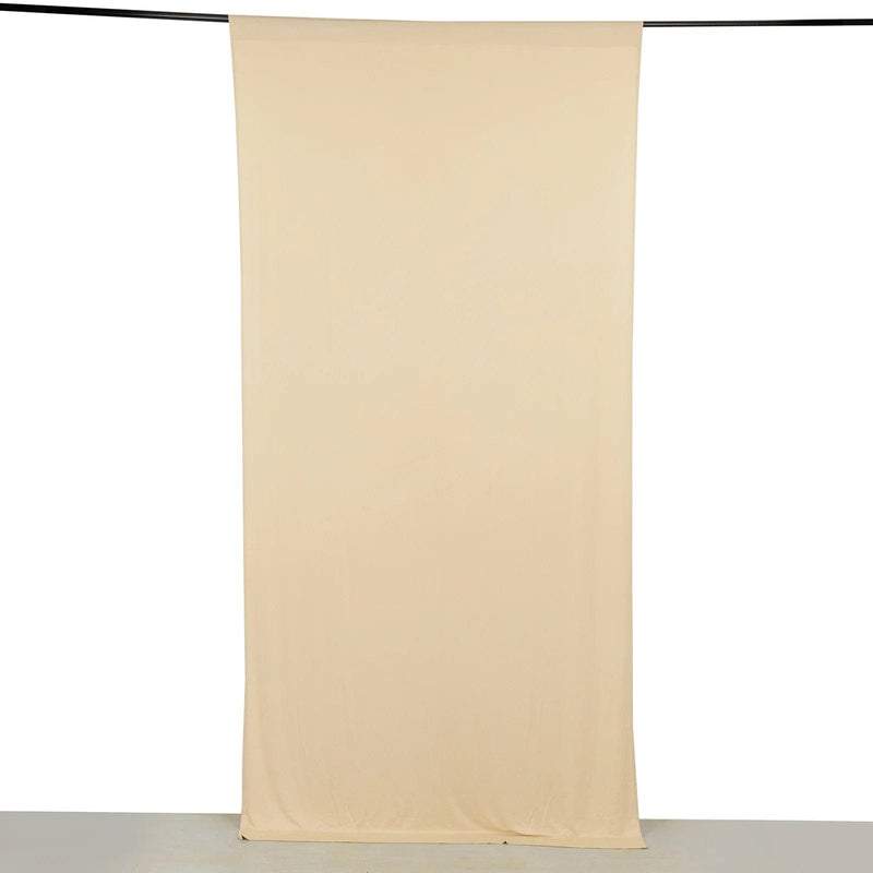 5 ft x 10 ft 4-Way Stretch Spandex Divider Backdrop Curtain