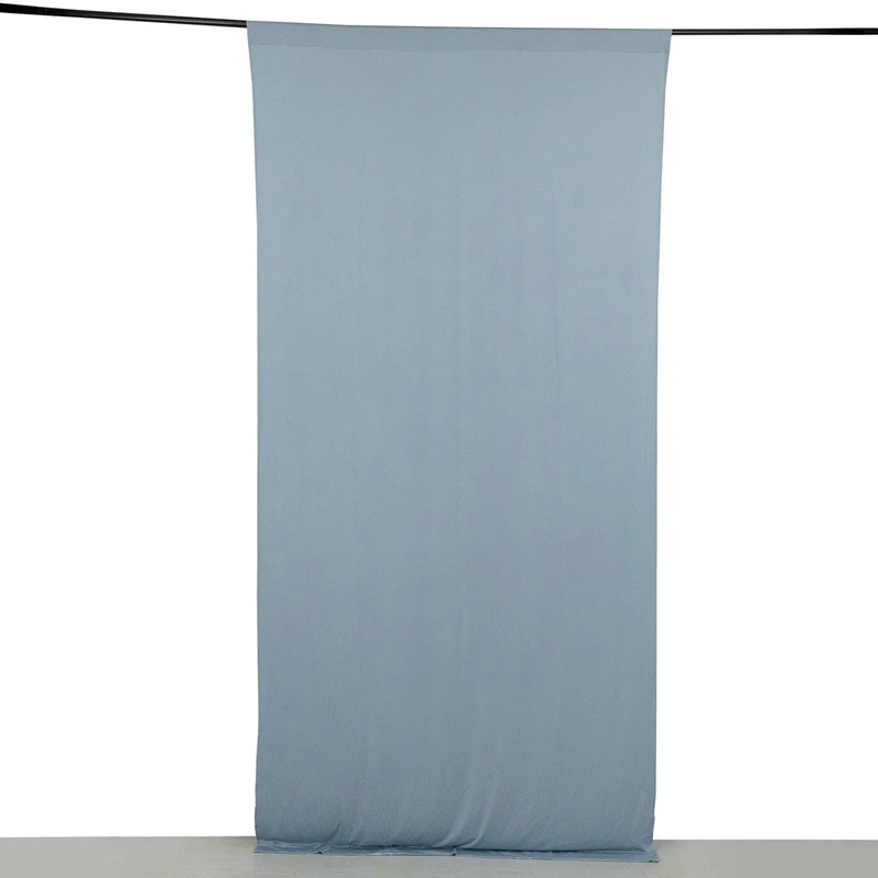 5 ft x 10 ft 4-Way Stretch Spandex Divider Backdrop Curtain