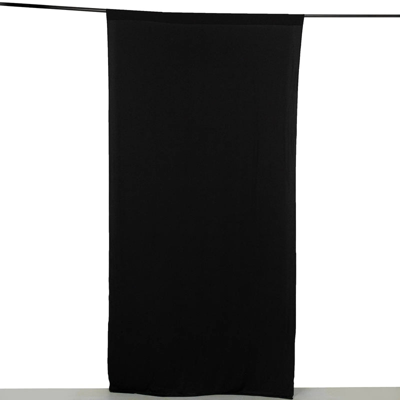 5 ft x 10 ft 4-Way Stretch Spandex Divider Backdrop Curtain