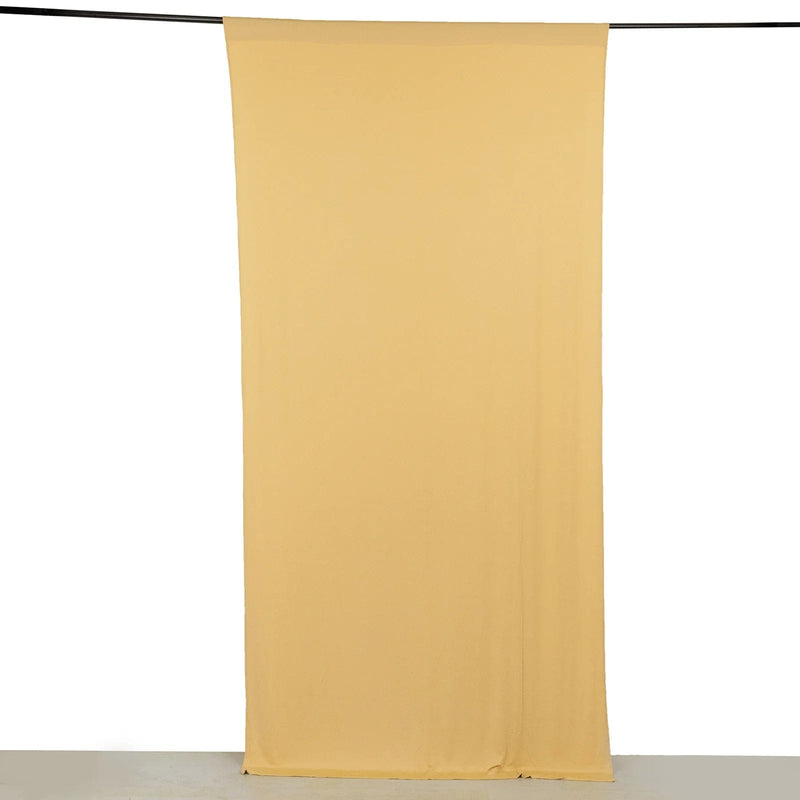 5 ft x 10 ft 4-Way Stretch Spandex Divider Backdrop Curtain