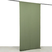 5 ft x 10 ft 4-Way Stretch Spandex Divider Backdrop Curtain