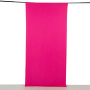 5 ft x 10 ft 4-Way Stretch Spandex Divider Backdrop Curtain