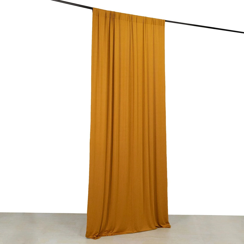 5 ft x 10 ft 4-Way Stretch Spandex Divider Backdrop Curtain
