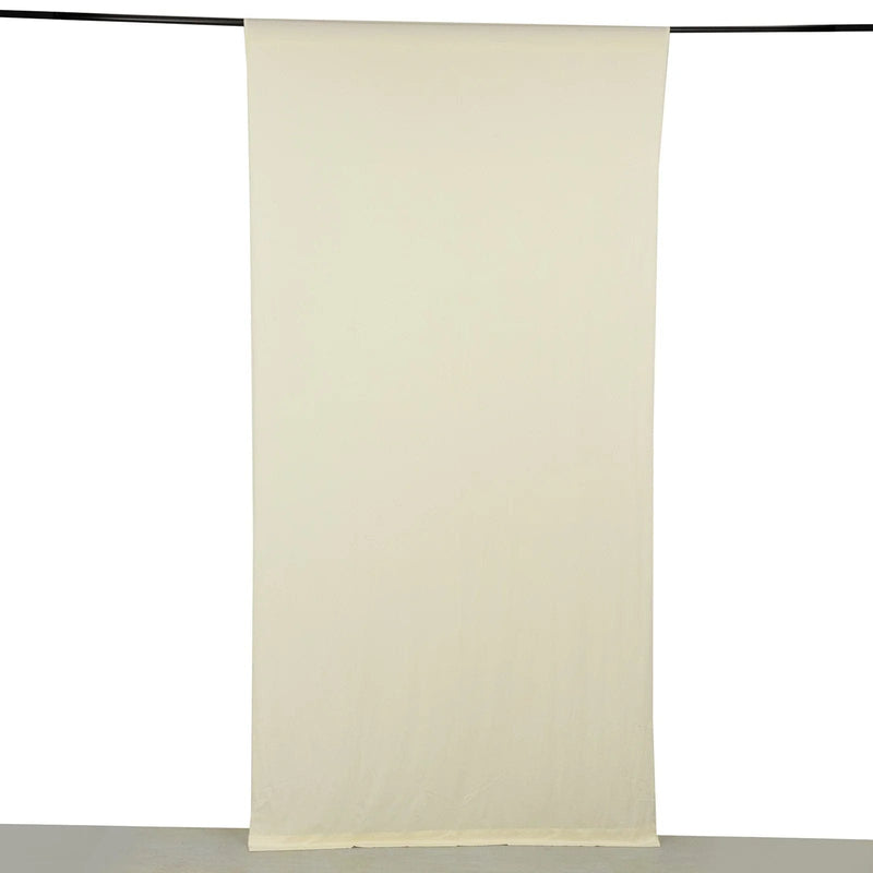 5 ft x 10 ft 4-Way Stretch Spandex Divider Backdrop Curtain