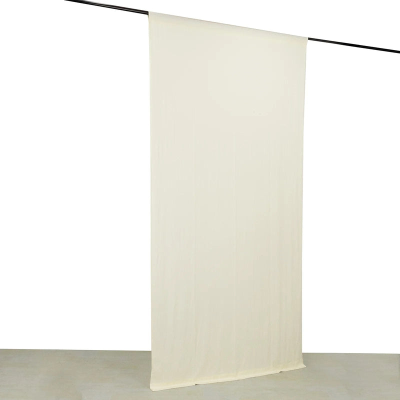 5 ft x 10 ft 4-Way Stretch Spandex Divider Backdrop Curtain