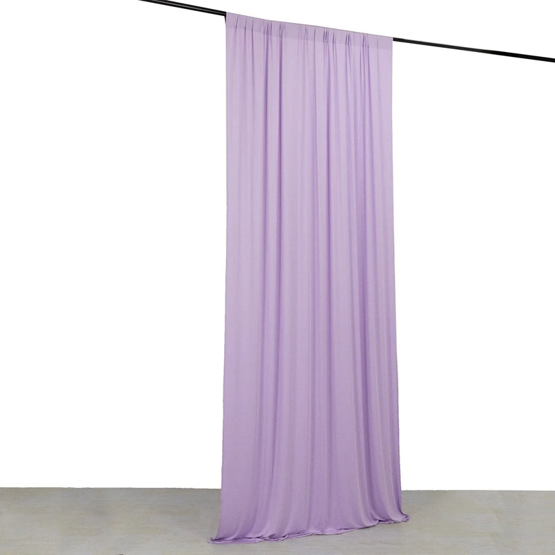 5 ft x 10 ft 4-Way Stretch Spandex Divider Backdrop Curtain