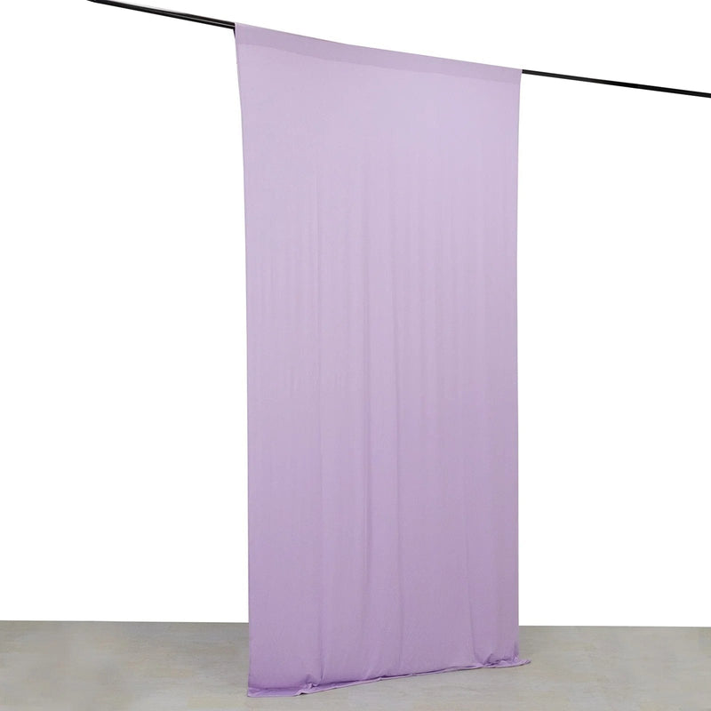 5 ft x 10 ft 4-Way Stretch Spandex Divider Backdrop Curtain