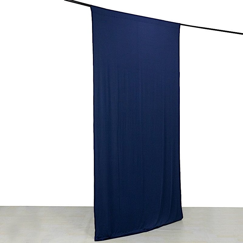 5 ft x 10 ft 4-Way Stretch Spandex Divider Backdrop Curtain