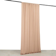 5 ft x 10 ft 4-Way Stretch Spandex Divider Backdrop Curtain