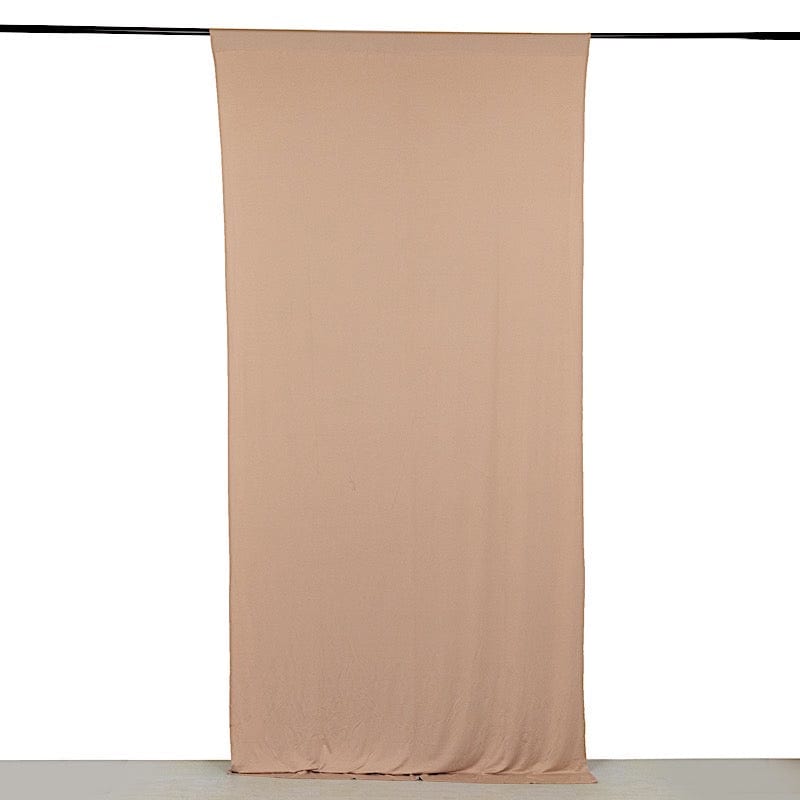 5 ft x 10 ft 4-Way Stretch Spandex Divider Backdrop Curtain