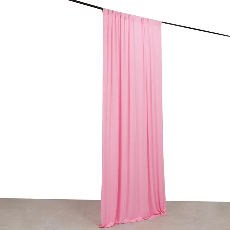 5 ft x 10 ft 4-Way Stretch Spandex Divider Backdrop Curtain
