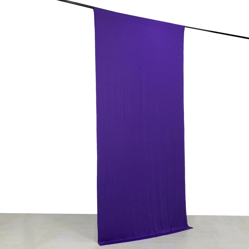 5 ft x 10 ft 4-Way Stretch Spandex Divider Backdrop Curtain