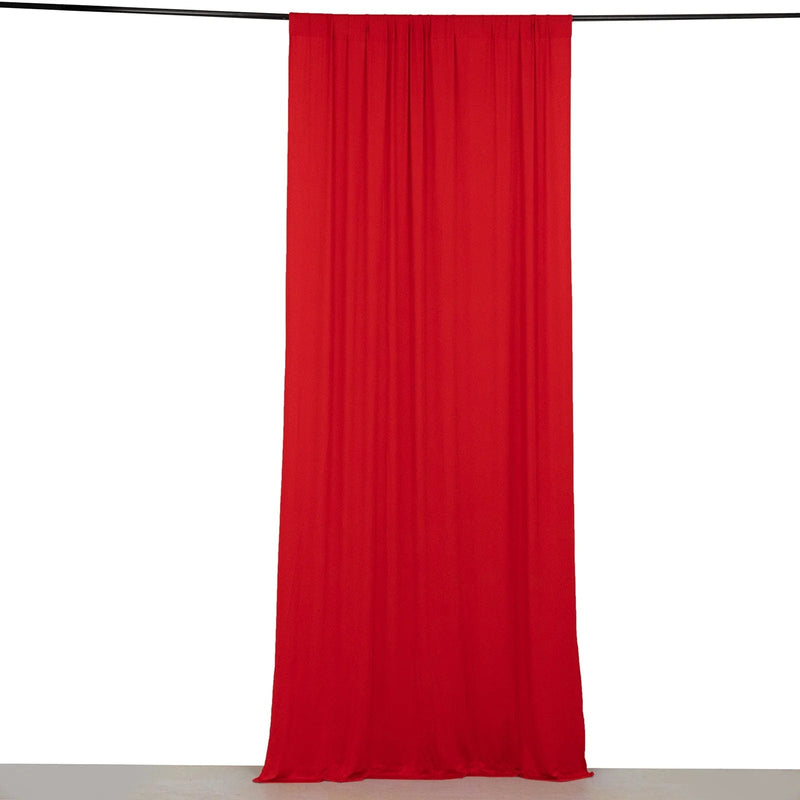 5 ft x 10 ft 4-Way Stretch Spandex Divider Backdrop Curtain