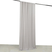 5 ft x 10 ft 4-Way Stretch Spandex Divider Backdrop Curtain