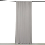 5 ft x 10 ft 4-Way Stretch Spandex Divider Backdrop Curtain