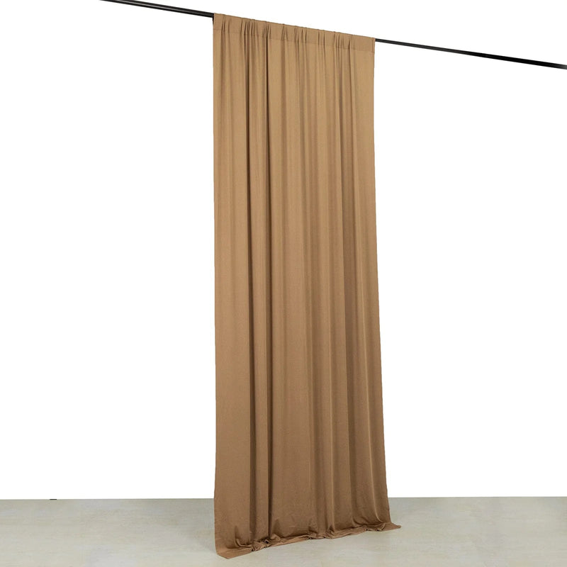 5 ft x 10 ft 4-Way Stretch Spandex Divider Backdrop Curtain