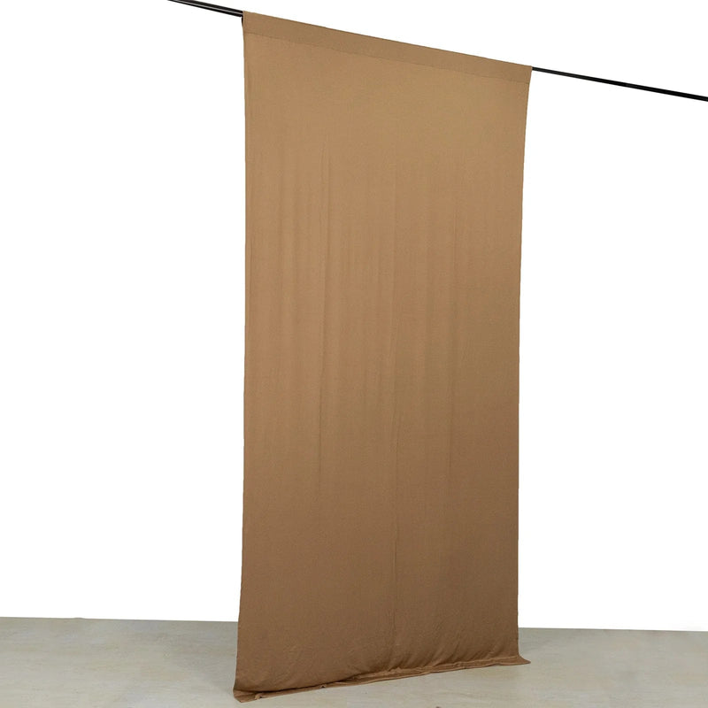 5 ft x 10 ft 4-Way Stretch Spandex Divider Backdrop Curtain
