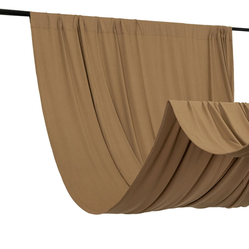 5 ft x 10 ft 4-Way Stretch Spandex Divider Backdrop Curtain
