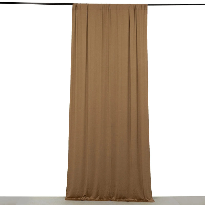 5 ft x 10 ft 4-Way Stretch Spandex Divider Backdrop Curtain