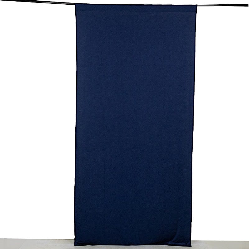 5 ft x 10 ft 4-Way Stretch Spandex Divider Backdrop Curtain