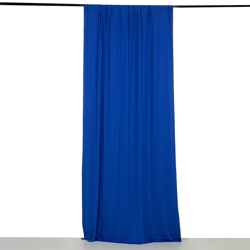 5 ft x 10 ft 4-Way Stretch Spandex Divider Backdrop Curtain