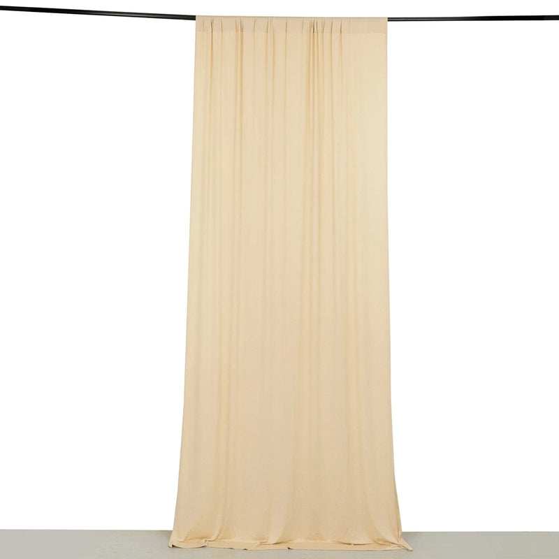 5 ft x 10 ft 4-Way Stretch Spandex Divider Backdrop Curtain CUR_PANSPX_5X10_081