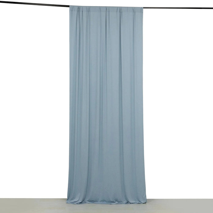 5 ft x 10 ft 4-Way Stretch Spandex Divider Backdrop Curtain CUR_PANSPX_5X10_086