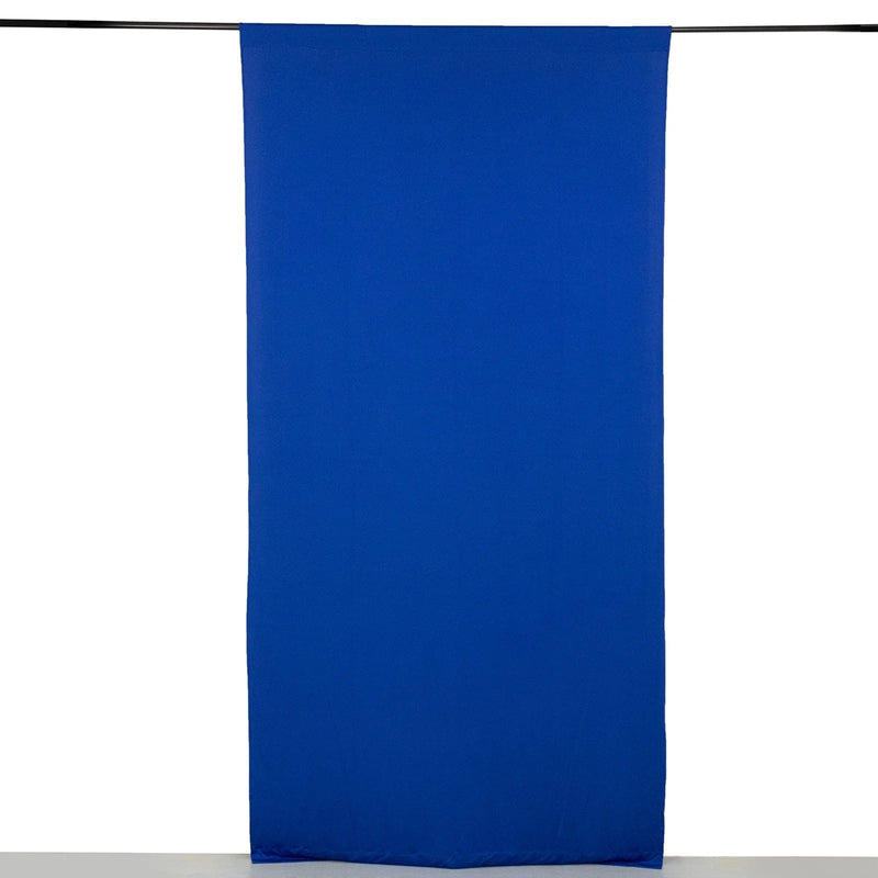 5 ft x 10 ft 4-Way Stretch Spandex Divider Backdrop Curtain CUR_PANSPX_5X10_ROY