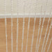 5 ft x 10 ft Acrylic Crystal Beaded Curtain with Polyester Rod Pocket - Clear CUR_F02_5X10FT_CLR