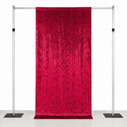 5 ft x 10 ft Crushed Velvet Backdrop Curtain 70% Blackout with Rod Pocket