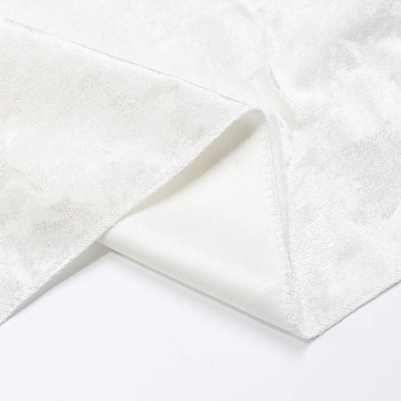 5 ft x 10 ft Crushed Velvet Backdrop Curtain 70% Blackout with Rod Pocket