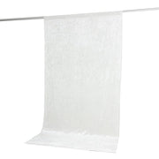 5 ft x 10 ft Crushed Velvet Backdrop Curtain 70% Blackout with Rod Pocket