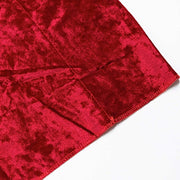 5 ft x 10 ft Crushed Velvet Backdrop Curtain 70% Blackout with Rod Pocket