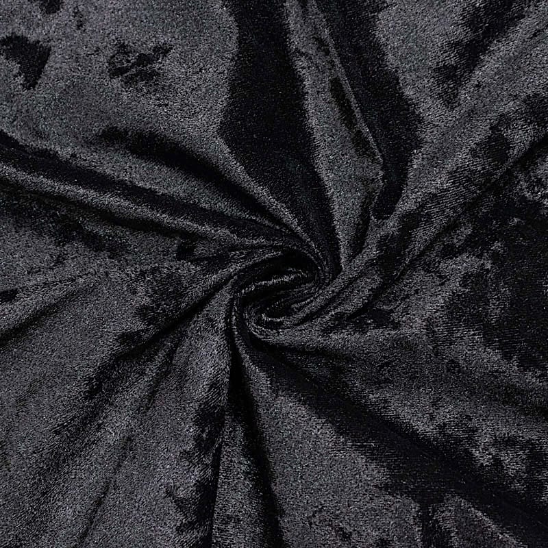 5 ft x 10 ft Crushed Velvet Backdrop Curtain 70% Blackout with Rod Pocket