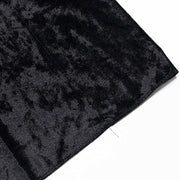 5 ft x 10 ft Crushed Velvet Backdrop Curtain 70% Blackout with Rod Pocket