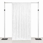 5 ft x 10 ft Crushed Velvet Backdrop Curtain 70% Blackout with Rod Pocket
