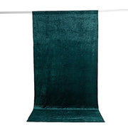 5 ft x 10 ft Crushed Velvet Backdrop Curtain 70% Blackout with Rod Pocket BKDP_VEL_PRM_5X10_HUNT