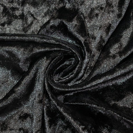 5 ft x 10 ft Crushed Velvet Backdrop Curtain with Rod Pocket