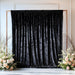 5 ft x 10 ft Crushed Velvet Backdrop Curtain with Rod Pocket