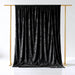5 ft x 10 ft Crushed Velvet Backdrop Curtain with Rod Pocket