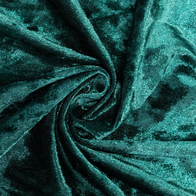 5 ft x 10 ft Crushed Velvet Backdrop Curtain with Rod Pocket