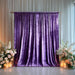 5 ft x 10 ft Crushed Velvet Backdrop Curtain with Rod Pocket