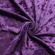 5 ft x 10 ft Crushed Velvet Backdrop Curtain with Rod Pocket