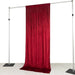 5 ft x 10 ft Crushed Velvet Backdrop Curtain with Rod Pocket