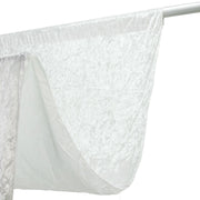 5 ft x 10 ft Crushed Velvet Backdrop Curtain with Rod Pocket