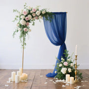 5 ft x 10 ft Wedding Arch Drape Backdrop Curtain Panel with Rod Pocket