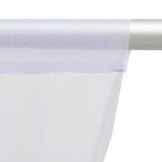 5 ft x 10 ft Wedding Arch Drape Backdrop Curtain Panel with Rod Pocket