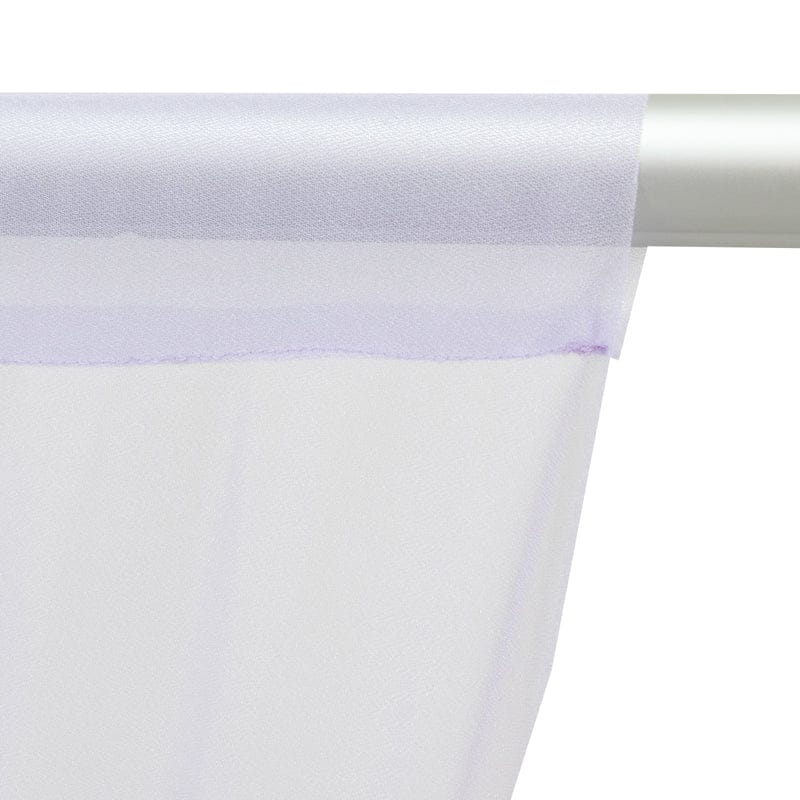 5 ft x 10 ft Wedding Arch Drape Backdrop Curtain Panel with Rod Pocket